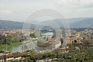 Roofs of Florence city, Tuscany, Italy