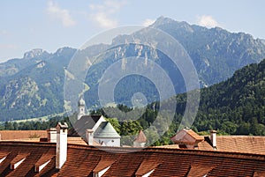 Roofs in FÃÂ¼ssen