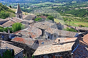 Roofs of houses photo