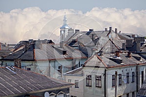 Roofs of houses