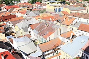 Roofs in Jindrichuv Hradec