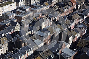 Roofs in Le Treport photo