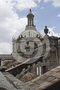 Roofs of the Metropolitan Cathedral of Mexico City