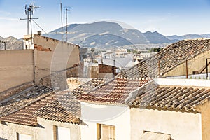 Roofs in Monforte del Cid