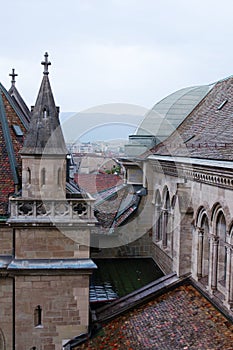 Roofs of old Geneva