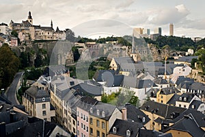 Roofs of old Luxembourg