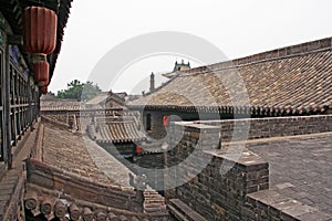 Roofs of Pingyao ancient town