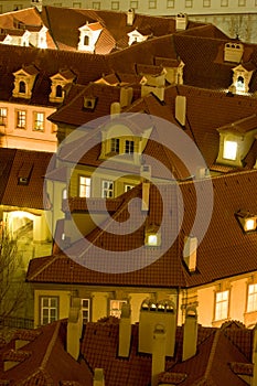 Roofs of Prague photo