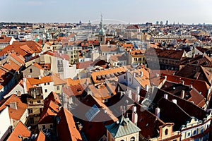 Roofs of the Prague