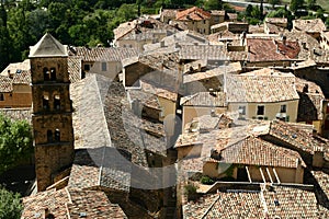 Roofs of the Provence town