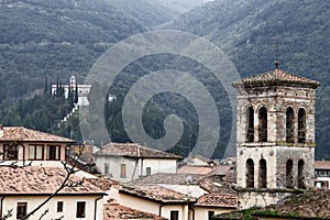 Roofs of Rieti, Italy photo