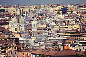 Roofs of rome photo