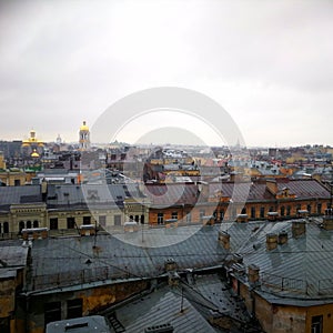 Roofs of Sankt-Petersburg