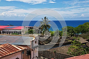 Roofs of Stone Town city, Zanzibar, Tanzania