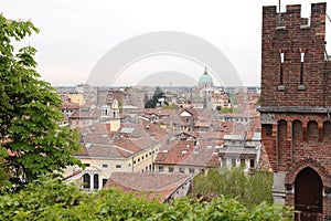 Roofs of Udine, Italy