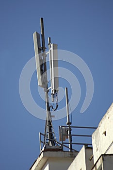 Rooftop antennas photo