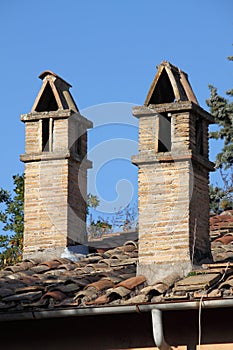 Rooftop chimneys