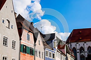 Rooftop diverse architecture