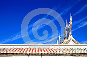 Rooftop of Mazu Temple in Penghu