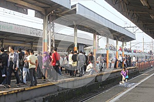 Rooftop Riders of The Commuter Train