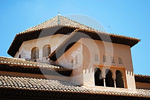 Rooftop room, Alhambra Palace.