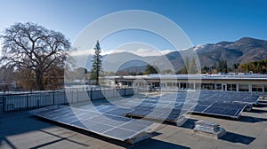 rooftop solar panels mountain view