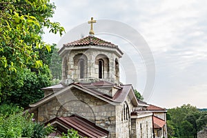 Rooftop of St petka chapel in the Kalemegdan fortress Belgrade Serbia