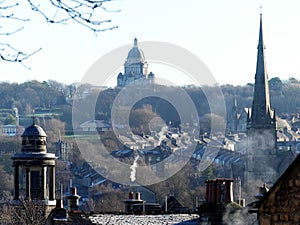 Rooftop view across the City of Lancaster