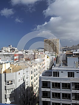 Rooftop view condos hotels Grand Canary Island Spain