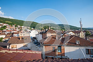 Rooftop view of historix city of Prizren in Kosovo