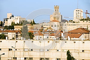 Rooftop view Jerusalem Israel