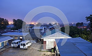 Rooftop view of Juba, South Sudan