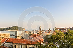 Rooftop view of the Old Town of Dubrovnik