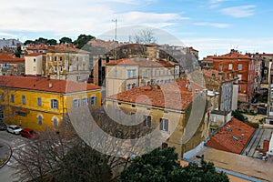 Rooftop View of Pula in Istria, Croatia photo