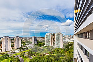 Rooftop view of Ribeirao Preto - SP, Brazil.