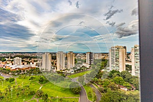 Rooftop view of Ribeirao Preto - SP, Brazil.