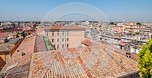 Rooftop view of Rome