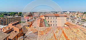 Rooftop view of Rome