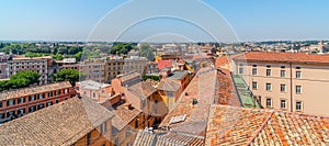 Rooftop view of Rome