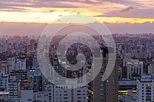 Rooftop view of Sao Paulo