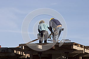 Rooftop Workers