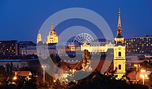 Rooftops in Budapest