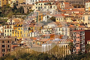 Rooftops. City view. Salerno. Italy