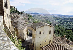 Rooftops in Cortona