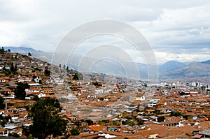 Rooftops of Cusco City