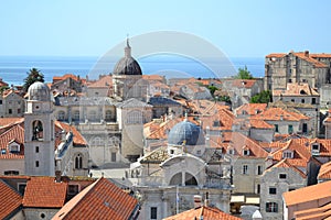 Rooftops in Dubrovnik, Croatia