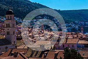 Rooftops in Dubrovnik, Croatia