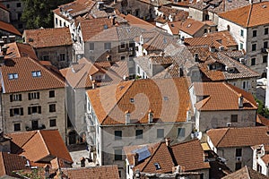 Rooftops in Kotor, Montenegro