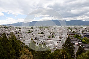Rooftops - Lijiang City - China