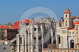 Rooftops in Lisbon, Portugal